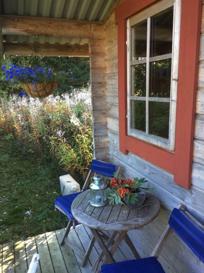 Cabin On Husky Farm Strömsund Dış mekan fotoğraf